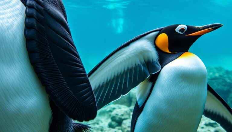 Como é a asa dos pinguins