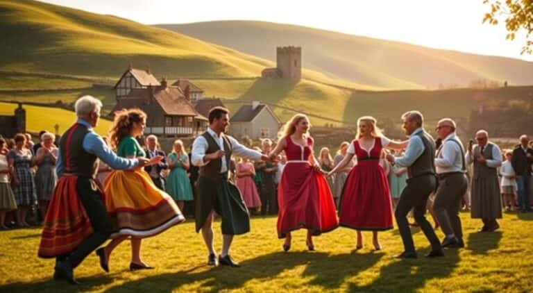 Antiga dança britânica: tradição do Reino Unido