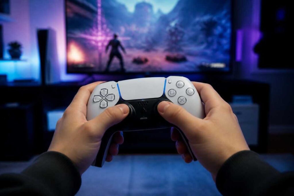 Controle PS5: Precisão e Imersão Para Games de Nova Geração